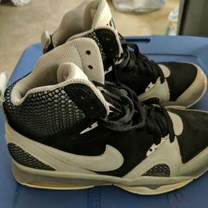 Nike Air Force Ultra Basketball Shoes 2013 GreyBla